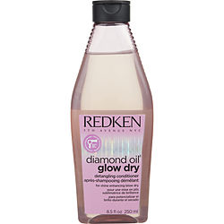 Redken by redken diamond oil glow dry detangling conditioner 8.5 oz